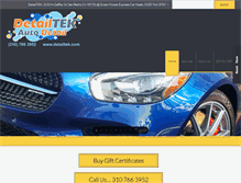 Tablet Screenshot of detailtek.com